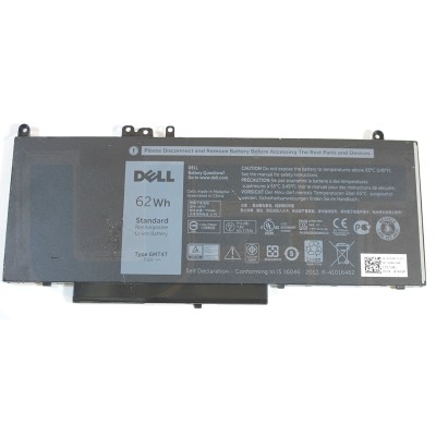 Dell 6MT4T,TXF9M, 8V5GX 7.6V 8260mAh Laptop Battery 