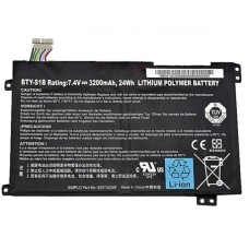 Msi BTY-S1B 7.4V 3200mAh Laptop Battery                    