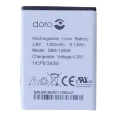Doro DBS-1350A 3.8V 1350mAh Battery for Doro 7050 Consumer Cellular                    